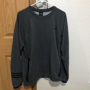 Grey large adidas sweater